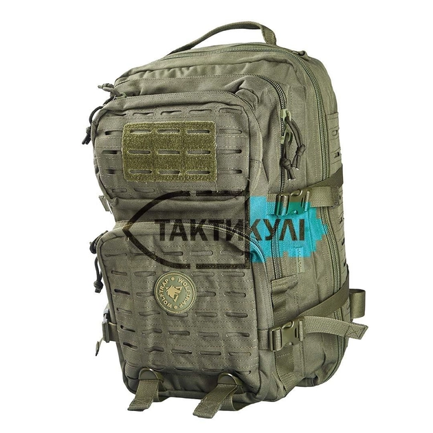 Штурмовий рюкзак бренду WolfTrap на 45 літрів Green - изображение 1