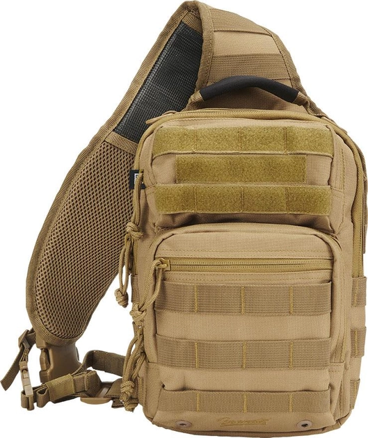 Тактическая сумка-рюкзак Brandit-Wea US Cooper Sling Medium (8036-70-OS) Camel (4051773082508) - изображение 1