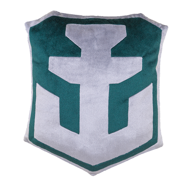 Подушка декоративна WORLD OF WARSHIPS 41 см зелена - зображення 3