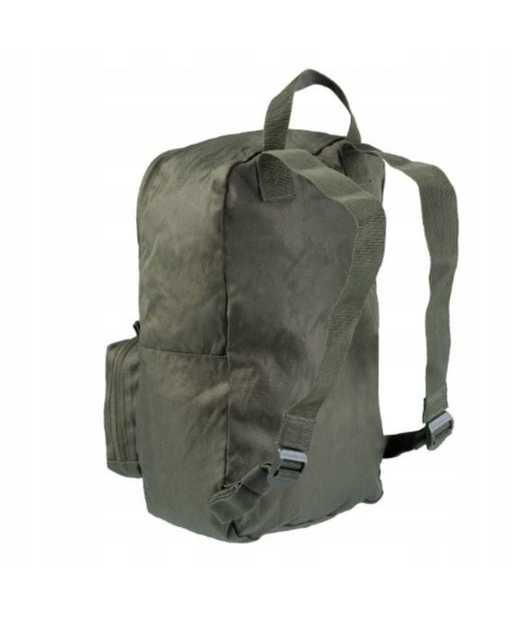 Рюкзак штурмовий Mil-Tec 20 л з підсумком хакі - зображення 2
