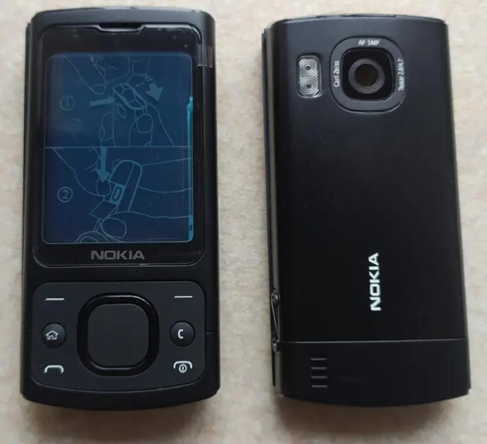 Корпус для Nokia 6700 Classic без средней части золотой AAA