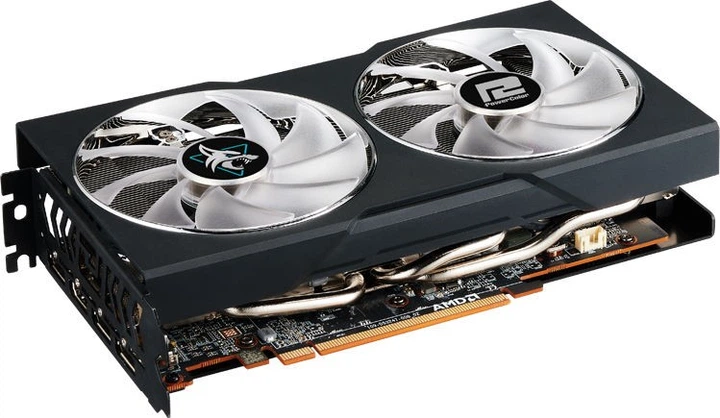 Відеокарта Powercolor PCI-Ex Radeon RX 7600 Hellhound 8GB GDDR6 (128bit) (2695/18000) (HDMI, 3 x DisplayPort) (RX7600 8G-L/OC) - зображення 3