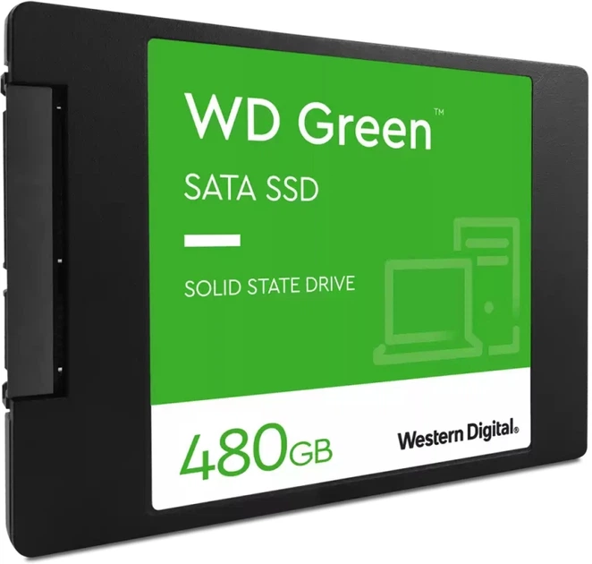 Western Digital Green 480GB 2.5" SATAIII TLC (WDS480G3G0A) - Фото 3 Western Digital Green 480GB 2.5" SATAIII TLC (WDS480G3G0A) - зображення 3