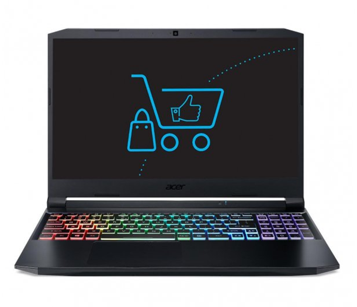 Ноутбук Acer Nitro 5 / AMD Ryzen™ 5 5600H, 6 ядер / 16 GB RAM / SSD 512 ...