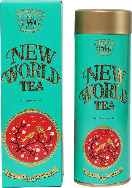 Чай черный TWG TEA New World 100 г (8886456502235) – ROZETKA – купить в ...
