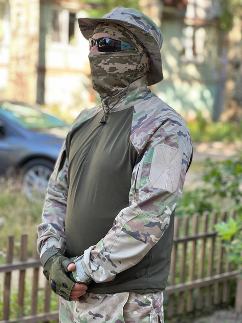 Тактическая рубашка мультикам, военная рубашка UBAKS ВСУ 54 р - изображение 1