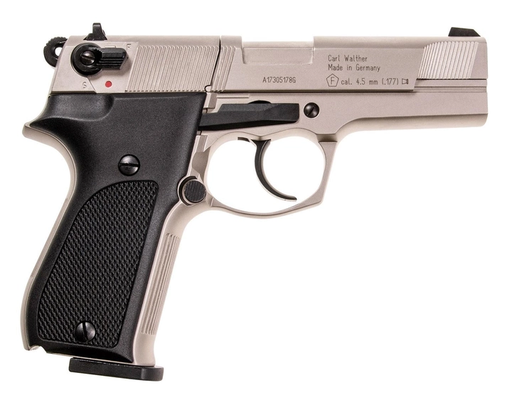 Пневматичний пістолет Umarex Walther CP88 nickel - зображення 2