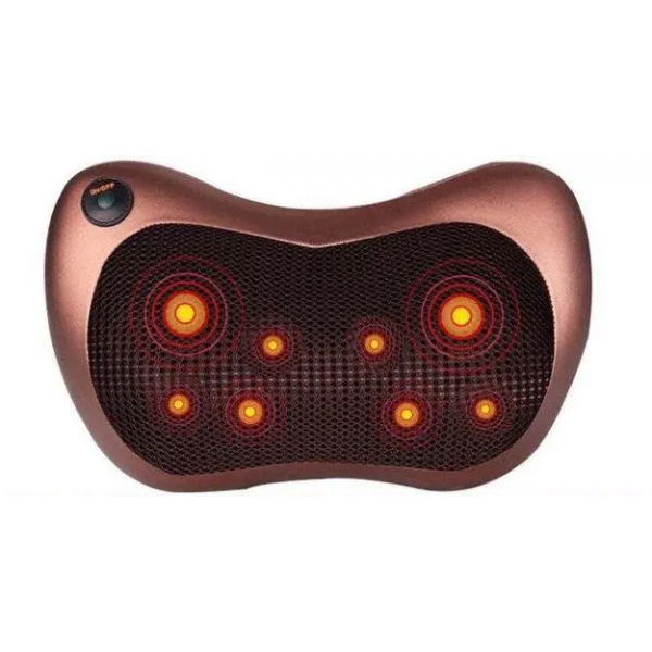 Массажная подушка MASSAGE PILLOW 8 массажных ролика - Фото 4 Массажная подушка MASSAGE PILLOW 8 массажных ролика - изображение 4