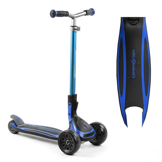 Детский трехколесный самокат Best Scooter G- 21102 MAXI со складной ...