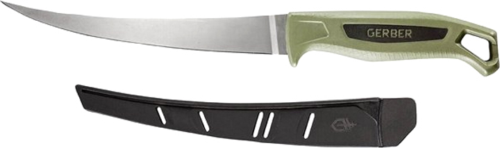 Нож филейный походный Gerber Ceviche 7.0 FB PE E Green/Black (31-004132) - изображение 1