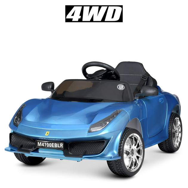 Дитячий електромобіль суперкар Ferrari (Феррарі) Bambi M 4700EBLRS ...