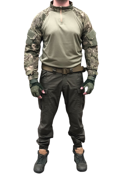 Тактическая боевая рубашка ЗСУ Убакс Ubacs VOGEL мультикам размер L - изображение 2