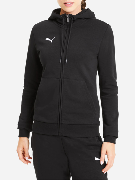 Puma black 2024 hooded jacket