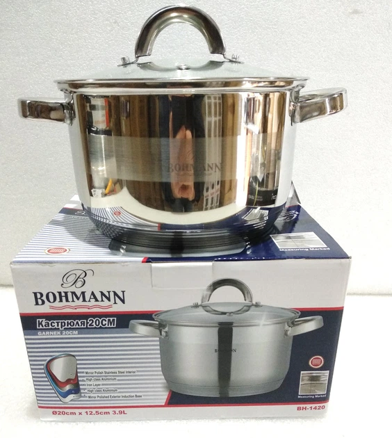 Кастрюля Bohmann BH-1420 20см 3,9 л - изображение 11