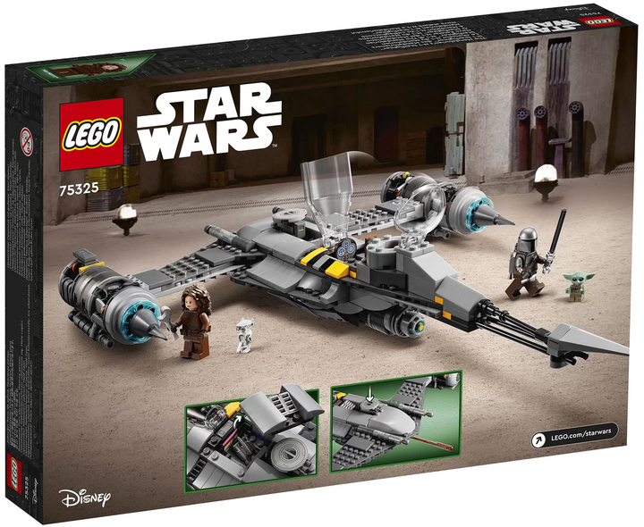 Lego Star Wars Звёздный истребитель Мандалорца N-1 75325 - изображение 2