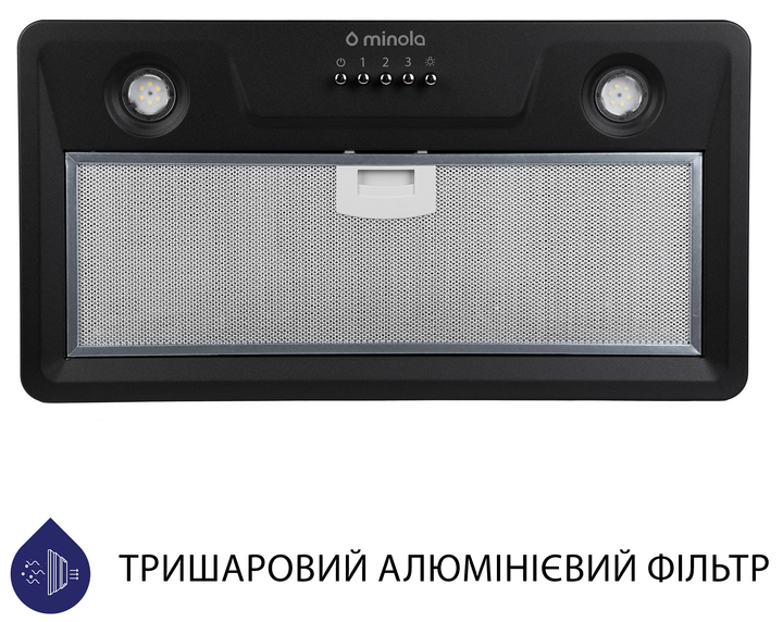 Вытяжка MINOLA HBI 5202 BL 700 LED - изображение 2