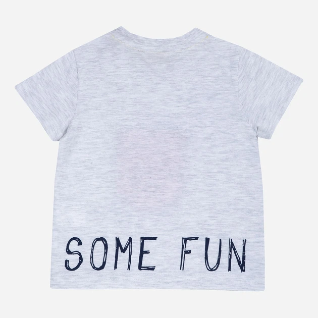 T-shirt Chicco 090.06905-091 92 cm Jasnoszary (8054707674912) - obraz 2