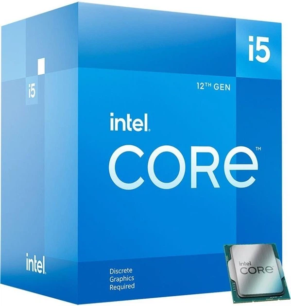 Процессор Intel Core i5 12400F (2.5GHz 18MB, Alder Lake, 65W