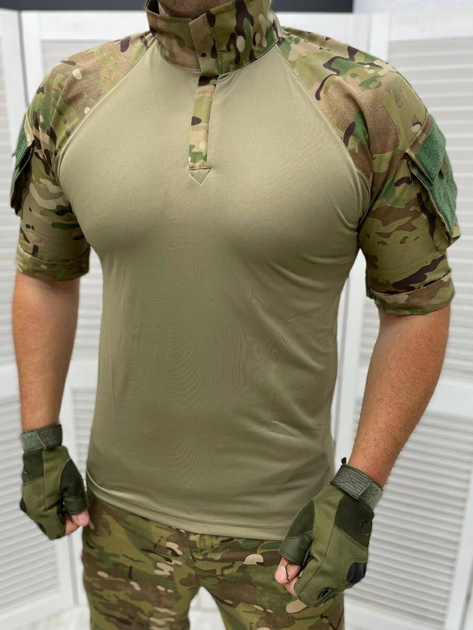 Тактична футболка мультикам Ріпстоп XL - зображення 1