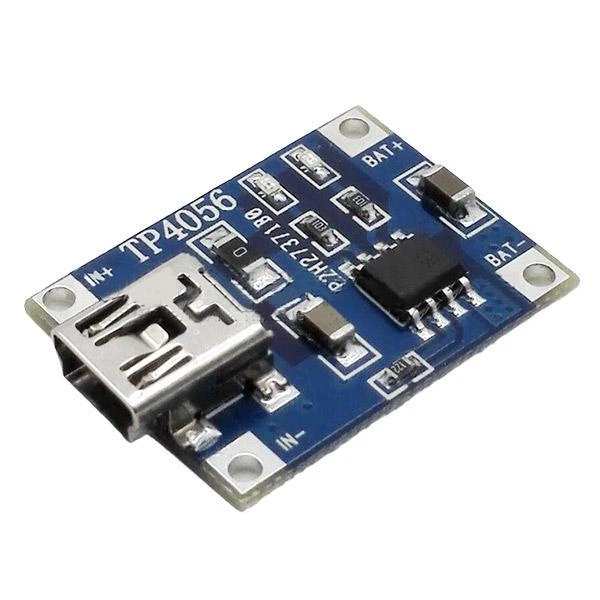 Модуль TP4056 плата заряда литиевых LI-ION аккумуляторов 18650 - mini USB - Фото 1 Модуль TP4056 плата заряда литиевых LI-ION аккумуляторов 18650 - mini USB - изображение 1