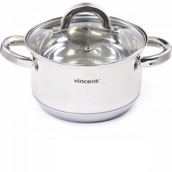 Кастрюля 0,7 л Vincent VC-3167-12 - Фото 1 Кастрюля 0,7 л Vincent VC-3167-12 - изображение 1