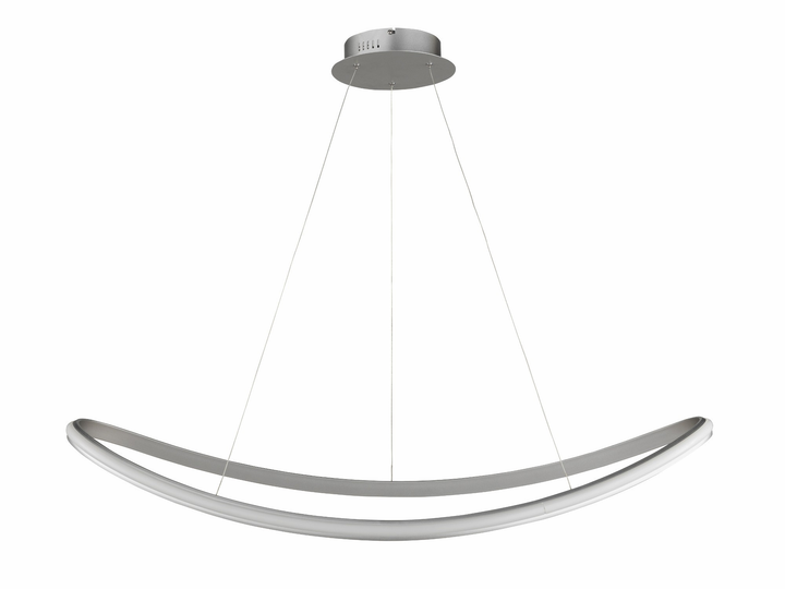 Подвесной светильник Ondaluce SINUO L120 P45 H15 - Hmax120 55W 230V 2750LM 3000K, Silver - изображение 1