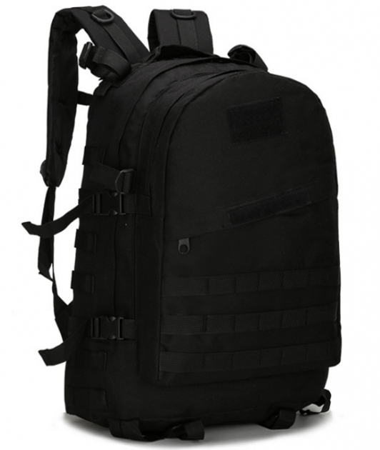 Рюкзак тактичний MHZ A01 40 л, чорний - зображення 1