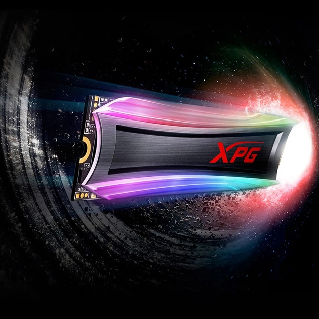 ADATA XPG Spectrix S40G 4TB M.2 2280 PCIe Gen3x4 3D NAND TLC (AS40G-4TT-C) - зображення 3