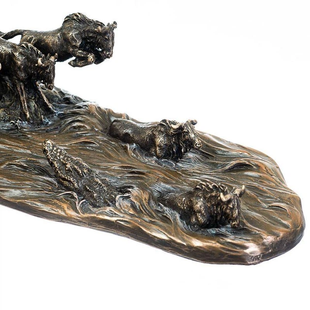 Статуэтка Лошади табун Veronese 43x10x10 см. 030834 - изображение 4