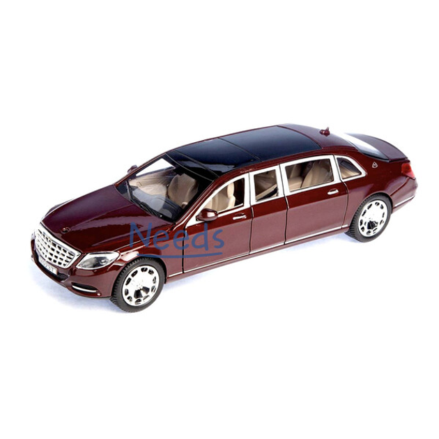 Лимузин игрушка Mercedes Maybach S600 Pullman машинка металлическая ...