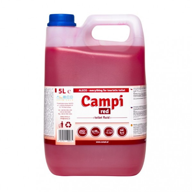 Средство для биотуалетов Campi Red, 5л ALECO CAMPI RED 5L – фото ...