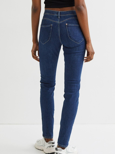 Джинсы H&M XAZ310256BCOM 40 Темно-синие (DD8000006473183) – в интернет ...