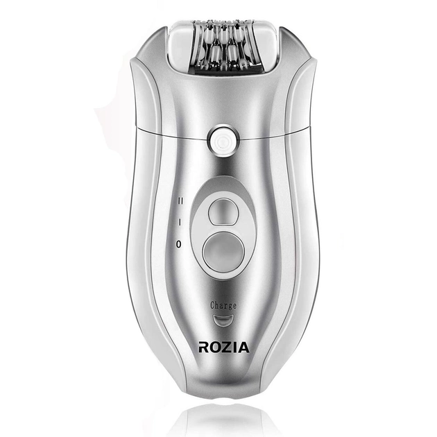 Эпилятор женский аккумуляторный беспроводной 2 в 1 для удаления волос Rozia HB-6005 депилятор электробритва для ног зоны бикини (par_HB 6005) 