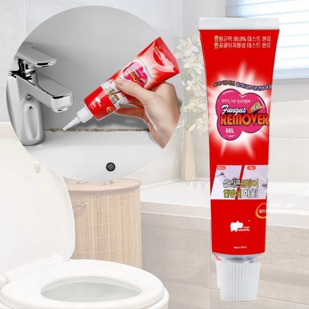 Крем для удаления плесени средство против грибка универсальный мощный remover Miracle Mol 120 г (OL-294616) - Фото 8 Крем для удаления плесени средство против грибка универсальный мощный remover Miracle Mol 120 г (OL-294616) - изображение 8