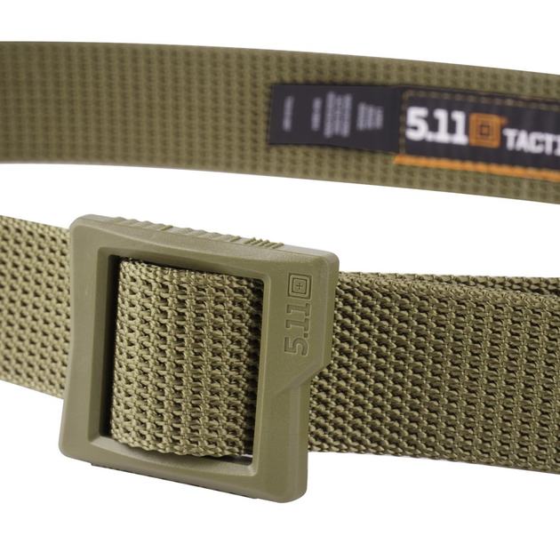 Ремень тактический 5.11 Tactical 1.5" Low Pro TDU® Belt - Ranger Green - 56514-186 - Размер XXL - изображение 2