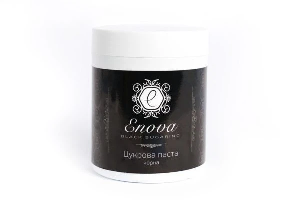 Цукрова паста середня Enova Black Sugaring чорна із ароматом шоколаду 700 г (240531013) - Фото 1 Цукрова паста середня Enova Black Sugaring чорна із ароматом шоколаду 700 г (240531013) - зображення 1