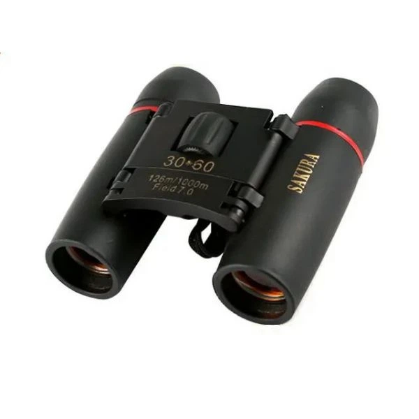 Бінокль Sakura 30x60 126m/1000m Field 7.2 Black - изображение 3
