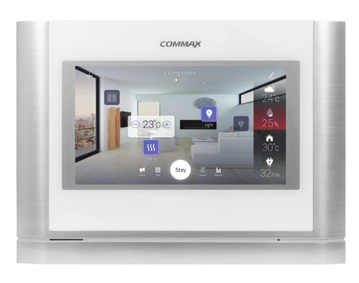 IP відеодомофон Commax CIOT-700M White – фото, відгуки, характеристики ...