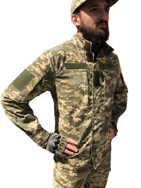 Військова форма ЗСУ піксель ММ14 Ріп Стоп камуфляжний костюм розмір 48 зріст 173-185 - зображення 2
