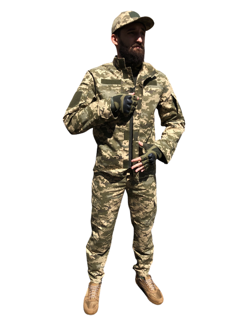 Військова форма ЗСУ піксель ММ14 Ріп Стоп камуфляжний костюм розмір 54 зріст 173-185 - зображення 2