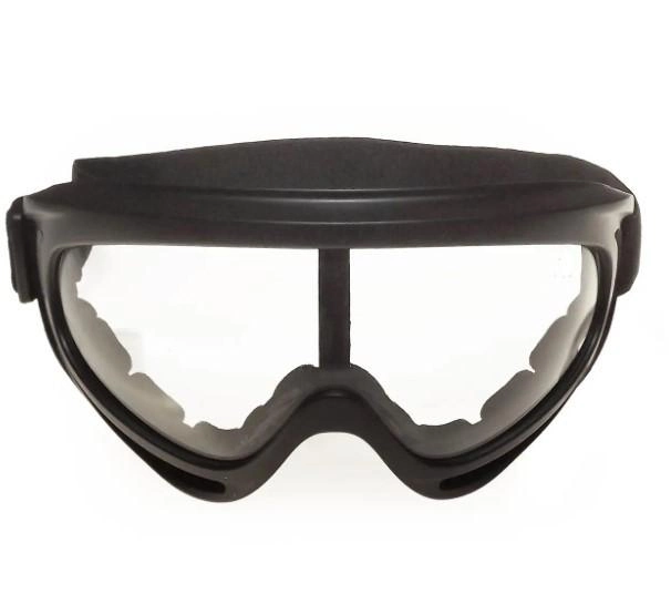 Захисні окуляри-маска на резинці з прозорими лінзами (SD-GL-24) - зображення 1