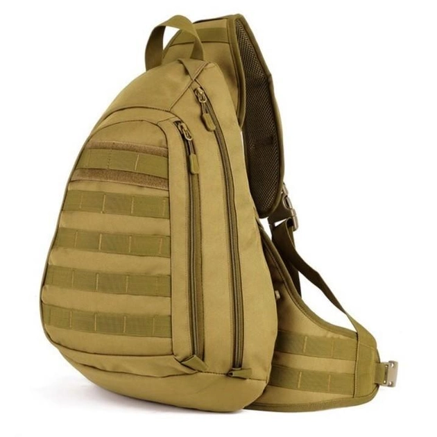 Тактичний рюкзак з боковим входом Захисник 100 хакі - зображення 1
