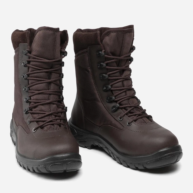 Buty taktyczne męskie Grom Plus T 01-228745 45 Brązowe (5902666457134) - Zdjęcie 3 Buty taktyczne męskie Grom Plus T 01-228745 45 Brązowe (5902666457134) - obraz 3