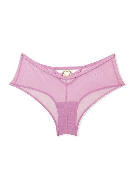 Купить Трусики PINK Victoria's Secret Beige Solid Logo MEDIUM