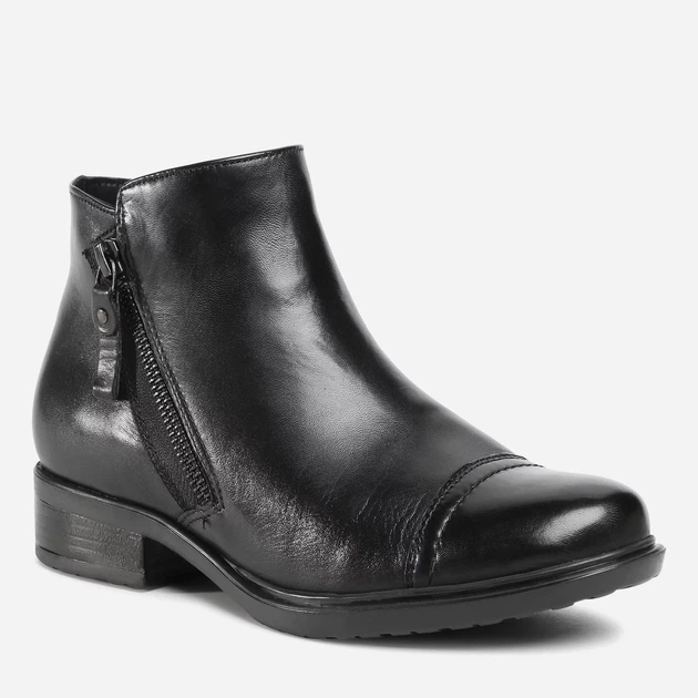 Trzewiki damskie skórzane krótkie Lasocki ARC-NIKOLA-01 38 24.8 cm Czarne (5903698134505) - obraz 2