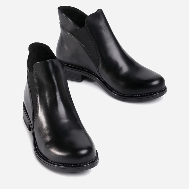 Trzewiki damskie skórzane niskie Lasocki ARC-TULIA-07 40 26.1 cm Czarne (5903419690617) - obraz 3