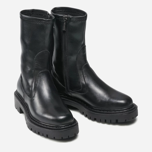 Trapery damskie skórzane wysokie Gino Rossi 70 37 24.2 cm Czarne (5903698889627) - obraz 3