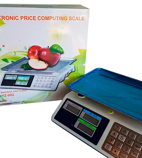 Ваги торговельні електронні з лічильником ціни ACS KitchenTech KT218 50кг 6V (метал) - Фото 4 Ваги торговельні електронні з лічильником ціни ACS KitchenTech KT218 50кг 6V (метал) - изображение 4