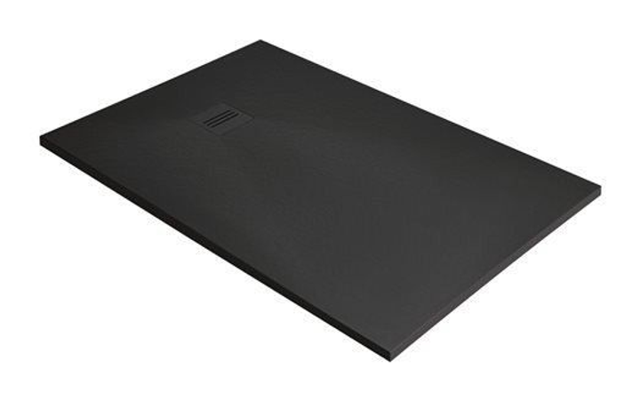 Душовий піддон RADAWAY Kyntos F 140x80 колір чорний HKF14080-54 - зображення 1