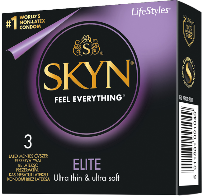 Презервативы Skyn Elite безлатексные 3 шт (5011831091049) – купить ...